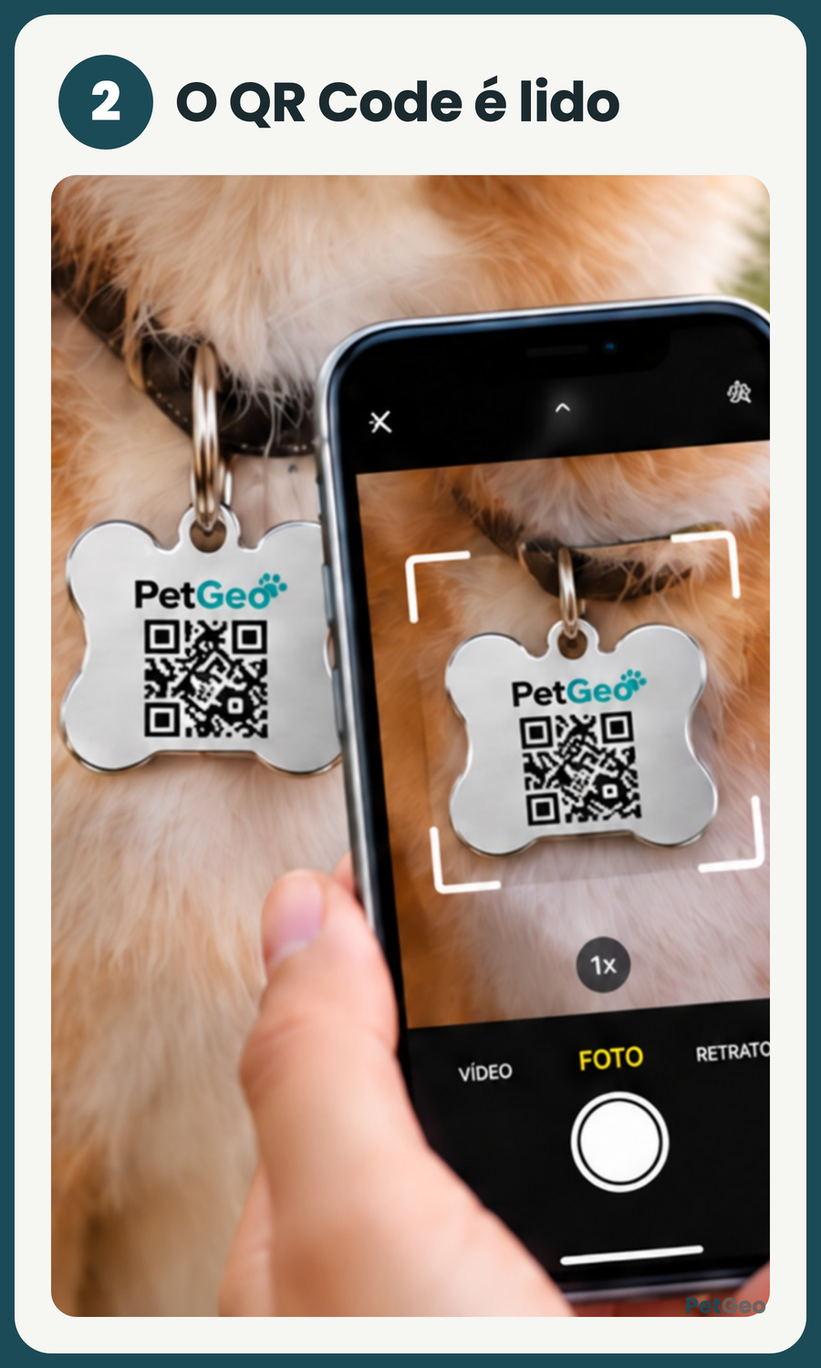 2. The QR Code is scanned